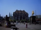 Дрезден. Памятник Августу